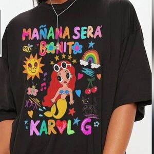 Karol G mañana sera bonito graphic T-shirt Size S